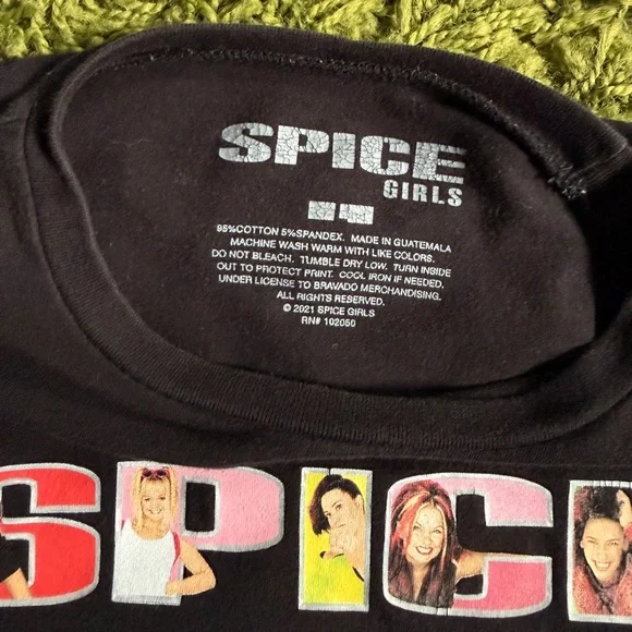 Spice Girls Graphic Baby Tee | Cropped Y2K Pop Band T-Shirt | M - Picture 3 of 6